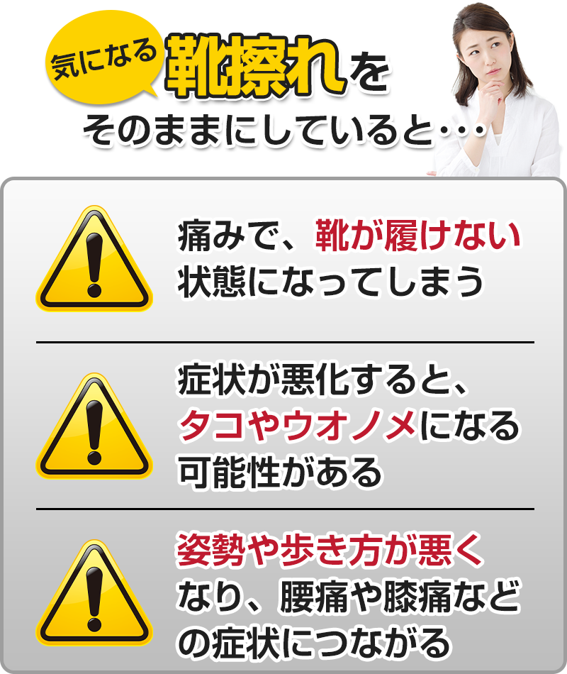 そのままにしていると