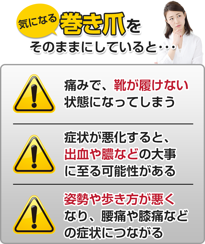 そのままにしていると